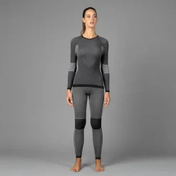 Base Layer senza cuciture Girocollo