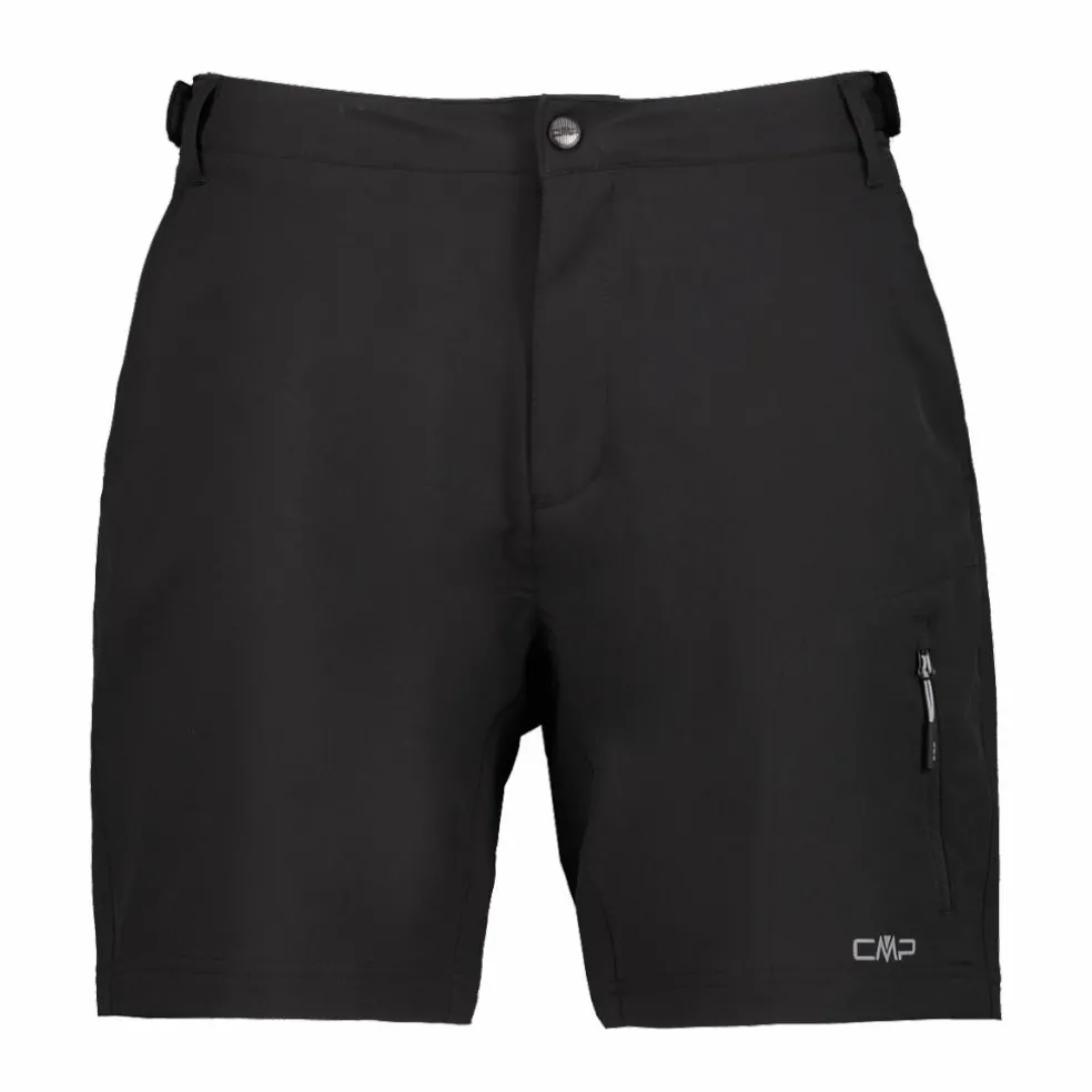 Bermuda con pantaloncino interno staccabile con fondello bike