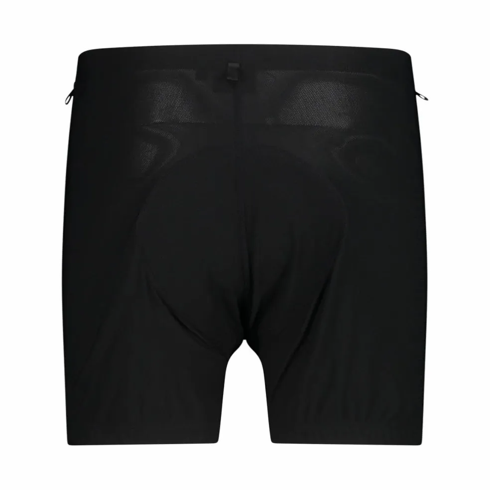 Bermuda con pantaloncino interno staccabile con fondello bike