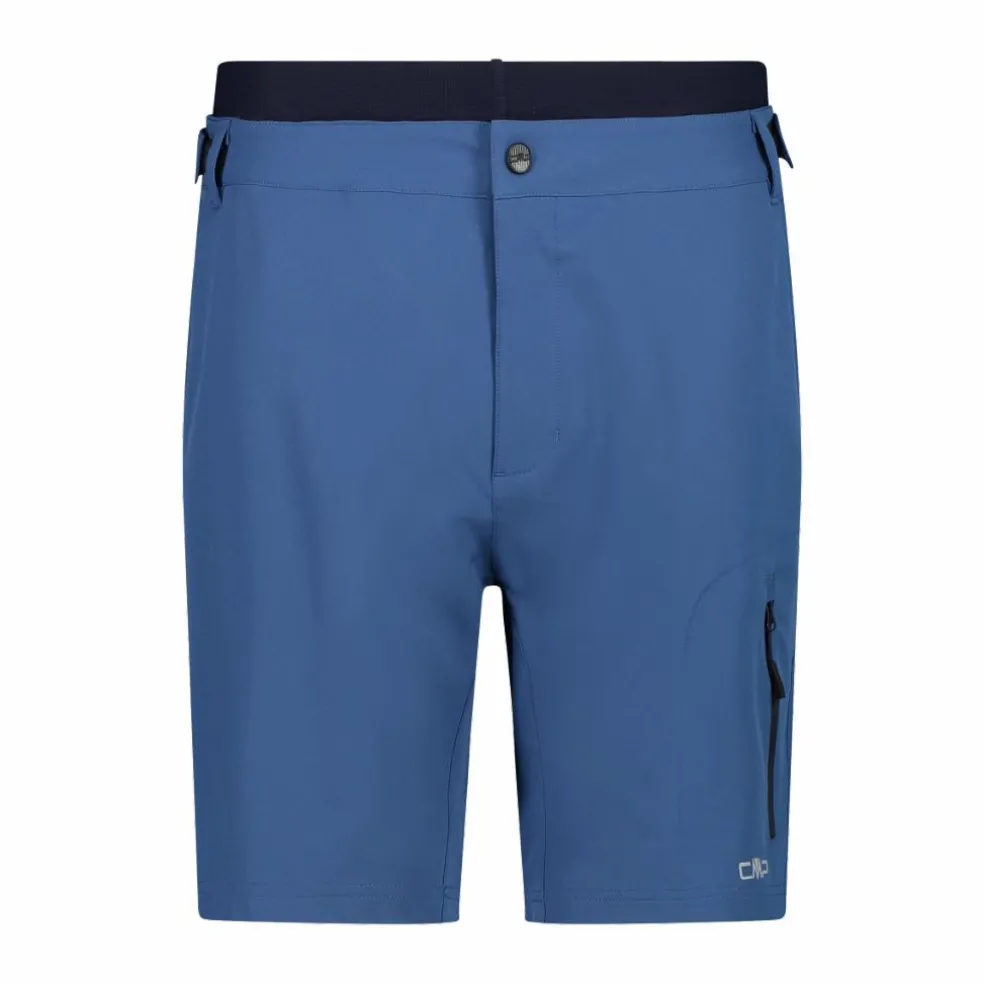 Bermuda con pantaloncino interno staccabile con fondello bike