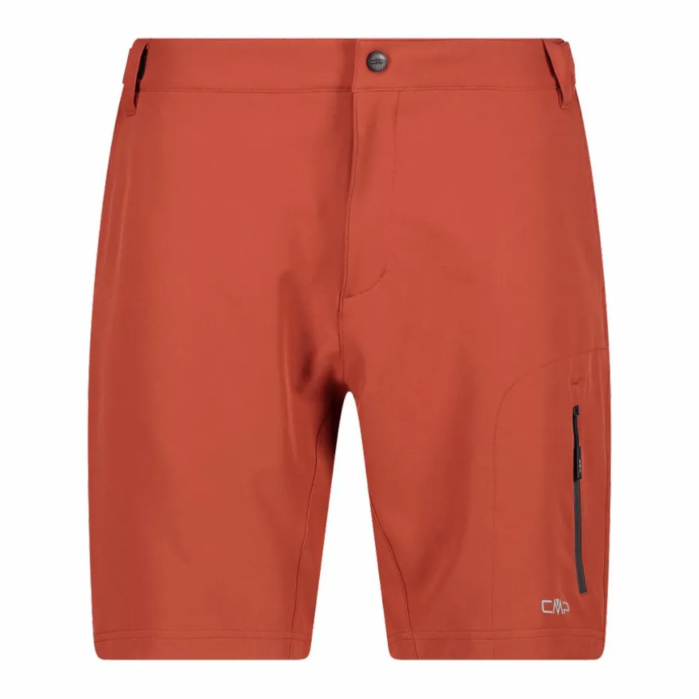 Bermuda con pantaloncino interno staccabile con fondello bike