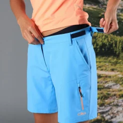 Bermuda Free Bike da donna con underwear in mesh