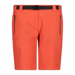 Bermuda in poliestere 4way stretch leggeri da donna