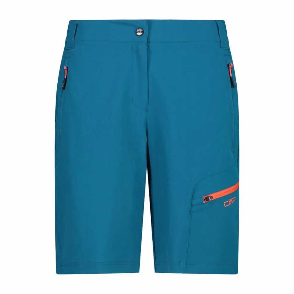 Bermuda in stretch nylon da donna