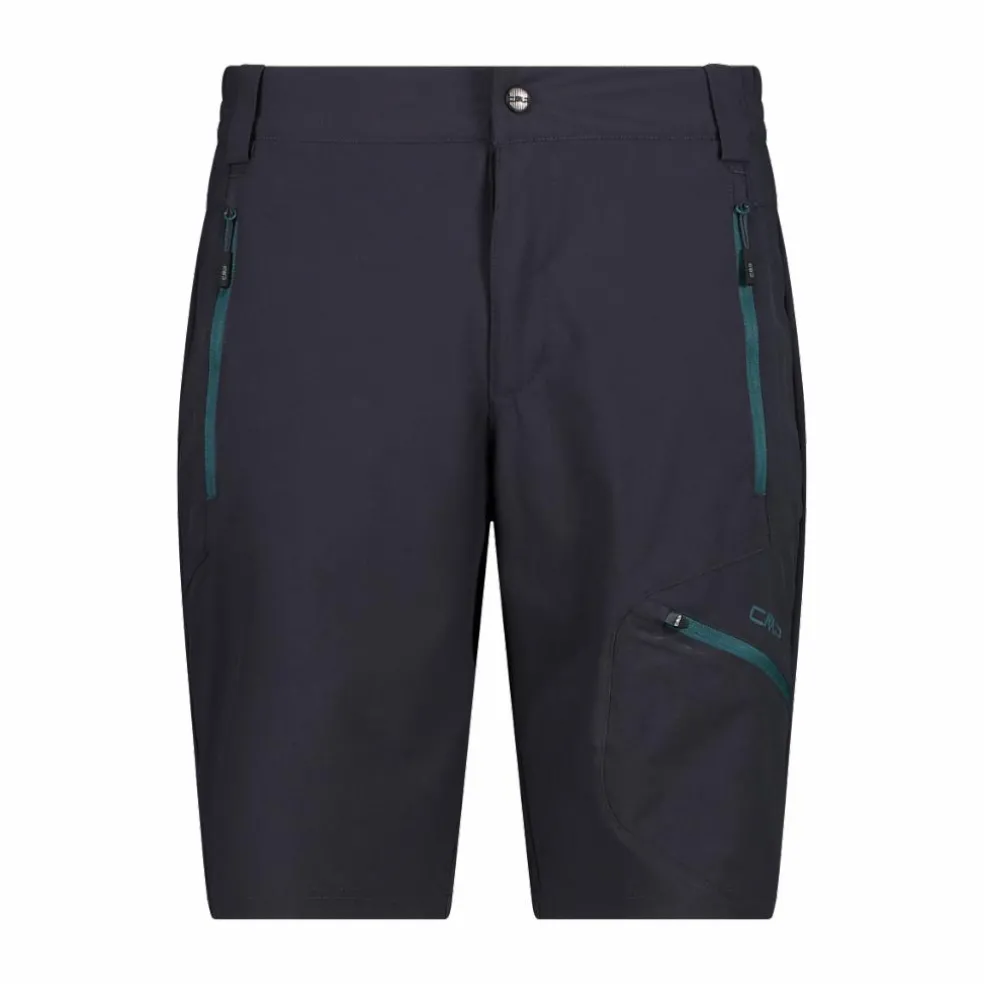 Bermuda outdoor con tasca termoapplicata da uomo