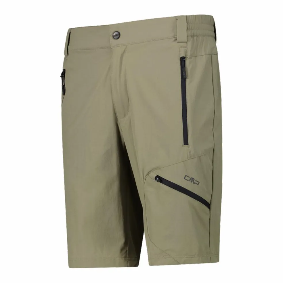 Bermuda outdoor con tasca termoapplicata da uomo