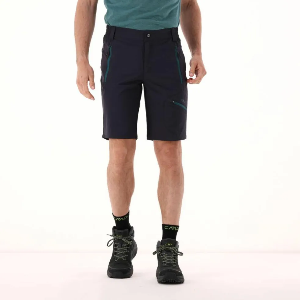 Bermuda outdoor con tasca termoapplicata da uomo