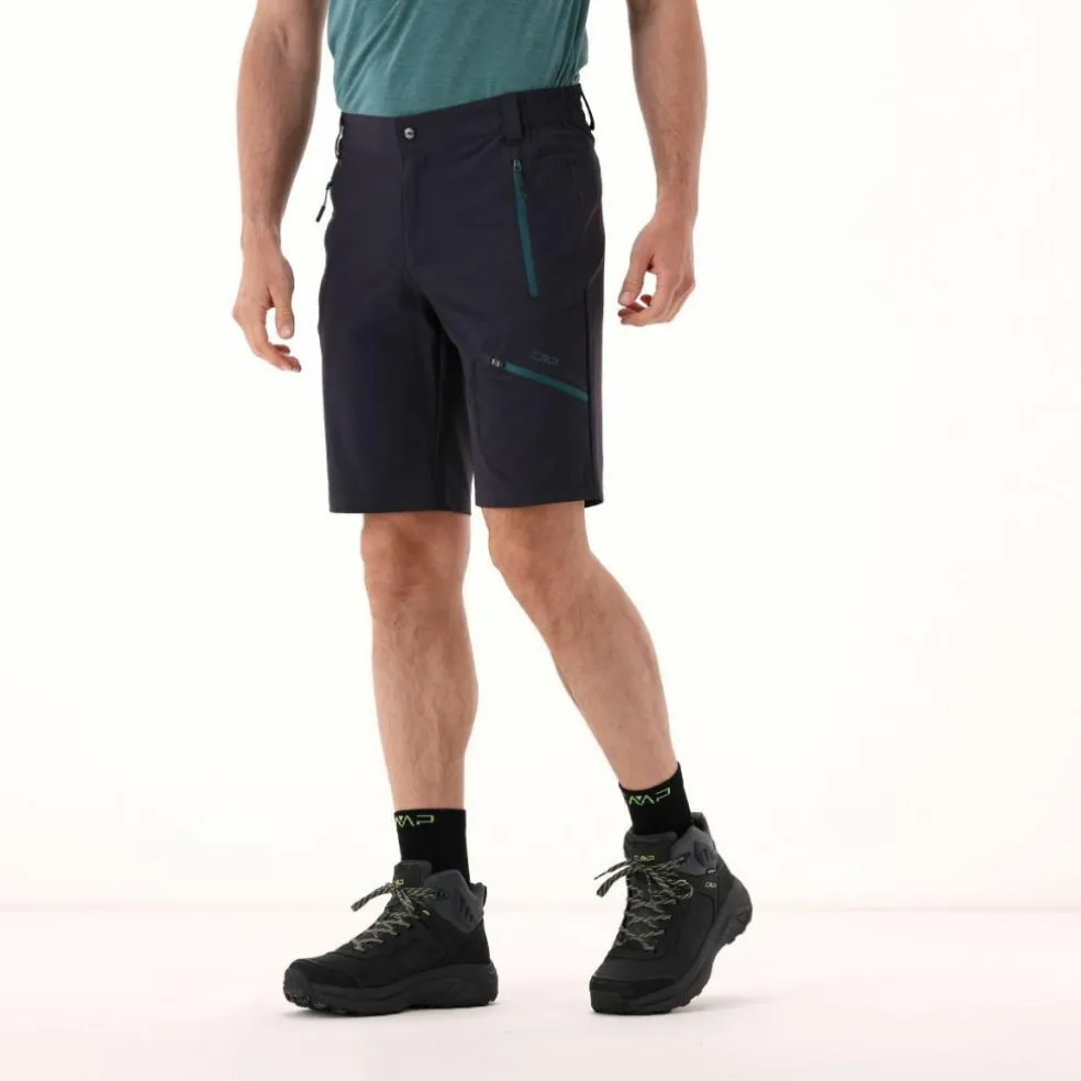 Bermuda outdoor con tasca termoapplicata da uomo