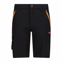 Bermuda stretch cargo con tasconi laterali da bambino