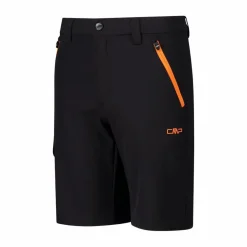 Bermuda stretch cargo con tasconi laterali da bambino