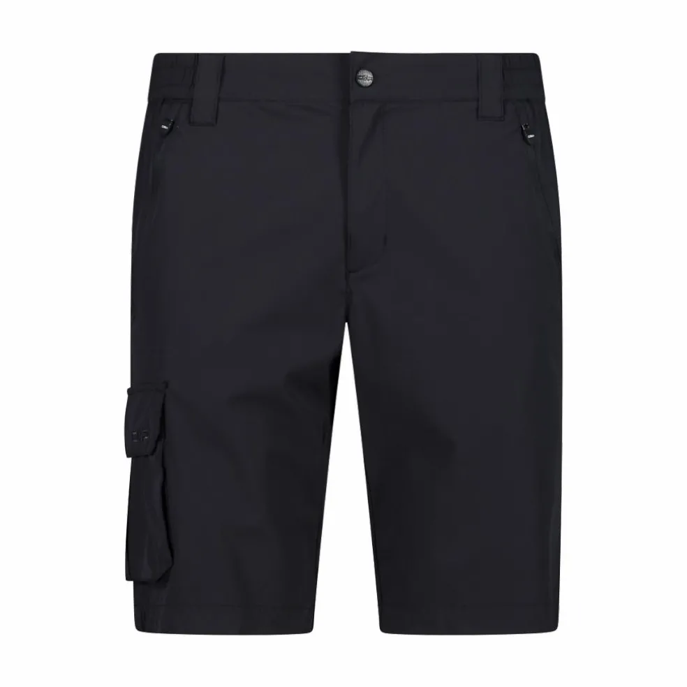 Bermuda stretch con tasconi laterali da uomo