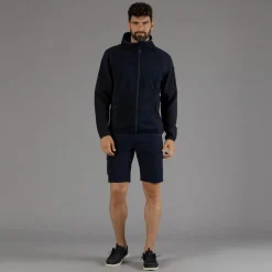 Bermuda stretch con tasconi laterali da uomo