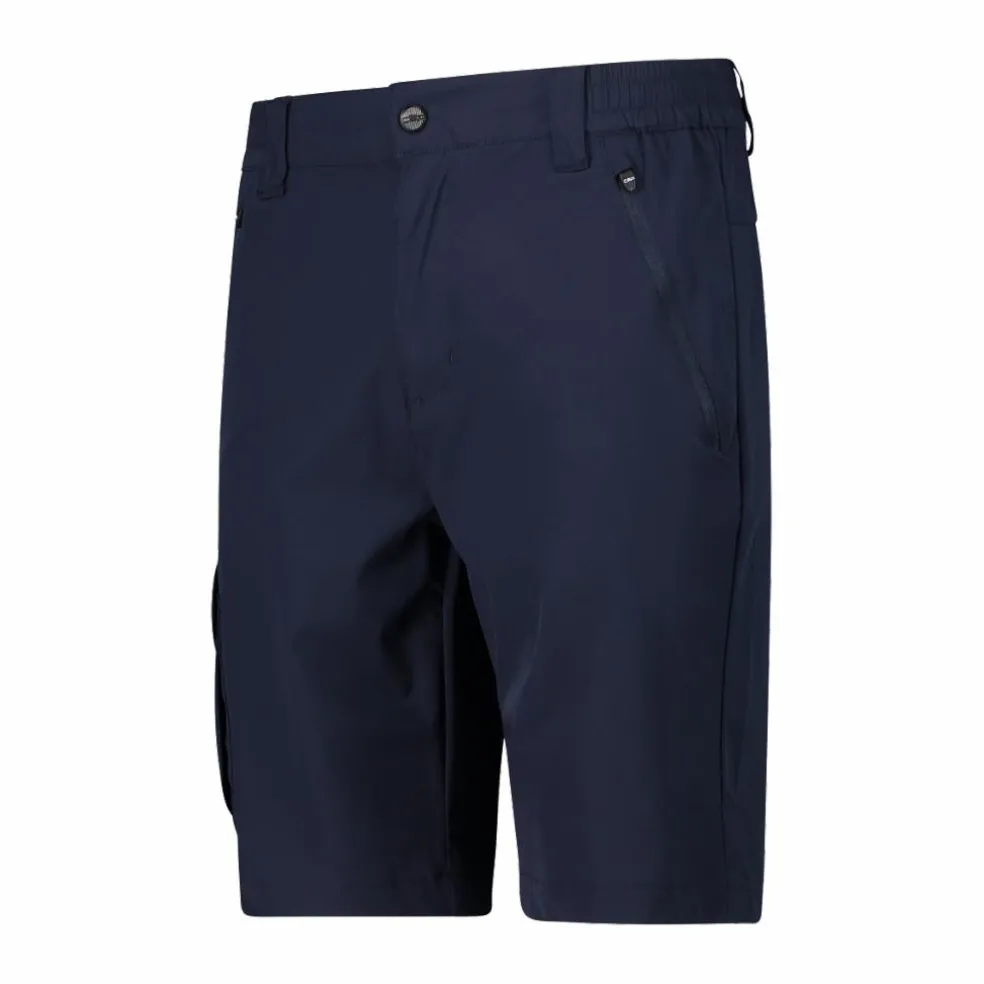 Bermuda stretch con tasconi laterali da uomo