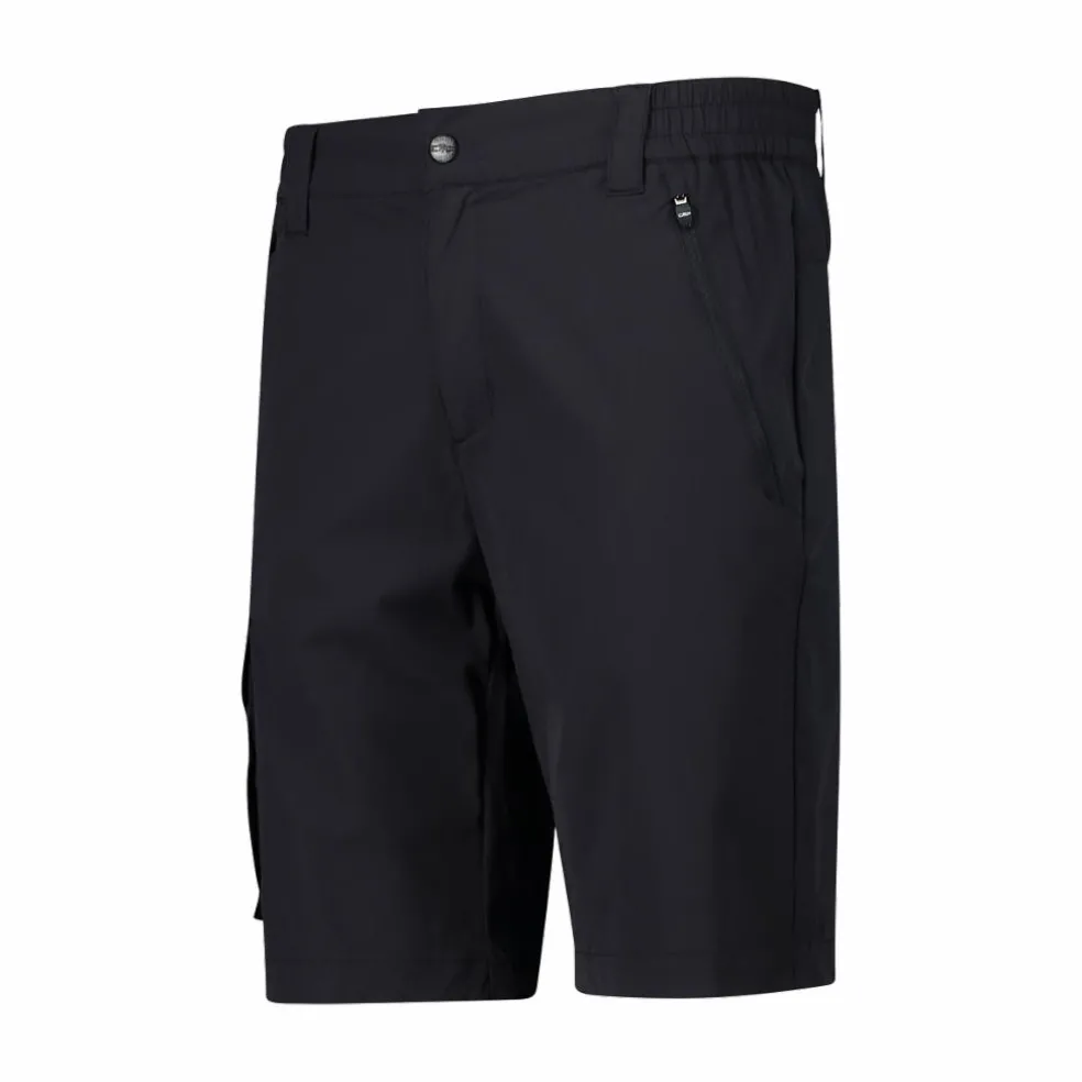Bermuda stretch con tasconi laterali da uomo