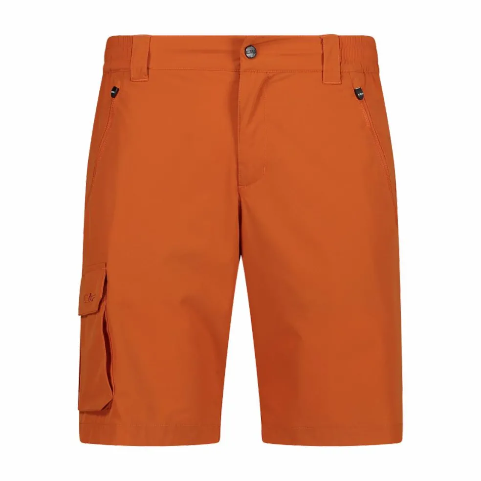 Bermuda stretch con tasconi laterali da uomo
