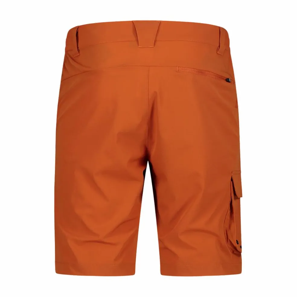 Bermuda stretch con tasconi laterali da uomo
