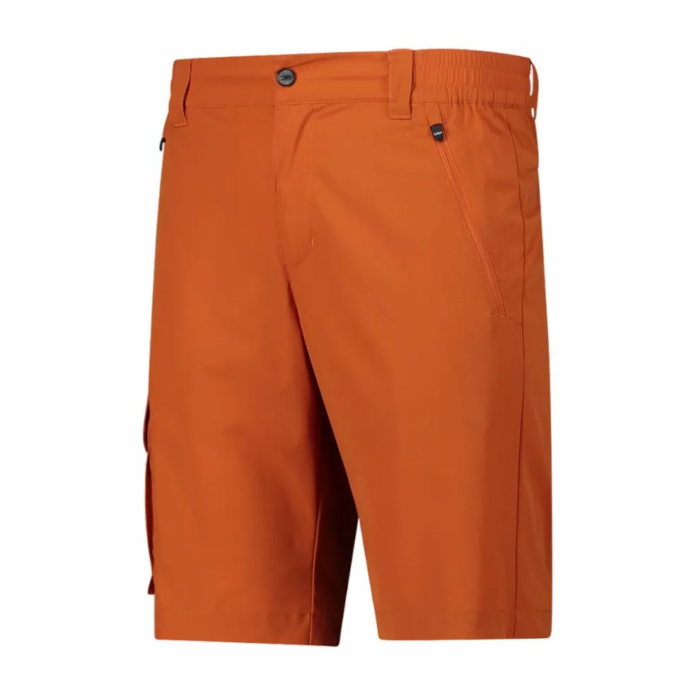 Bermuda stretch con tasconi laterali da uomo