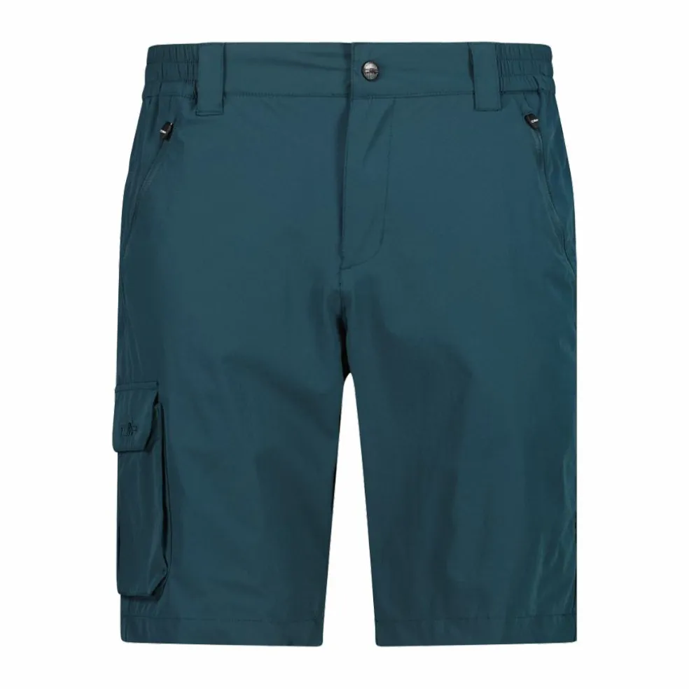 Bermuda stretch con tasconi laterali da uomo