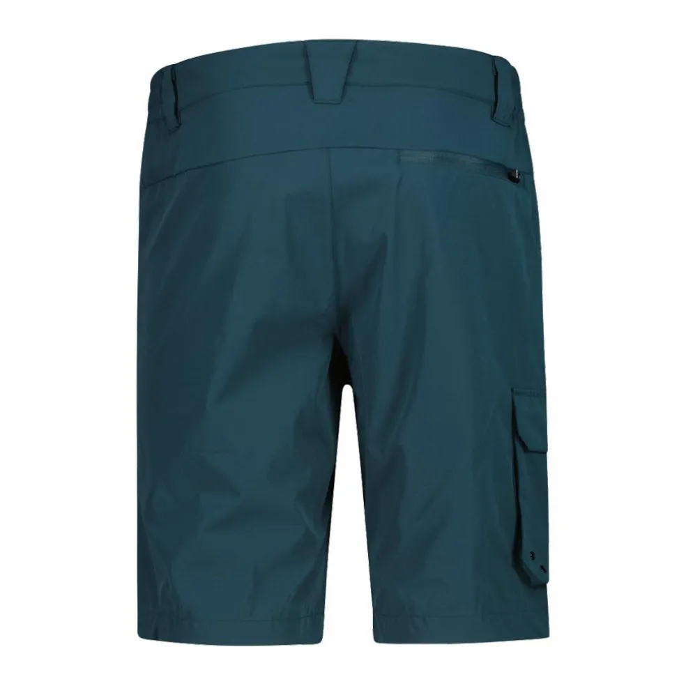 Bermuda stretch con tasconi laterali da uomo