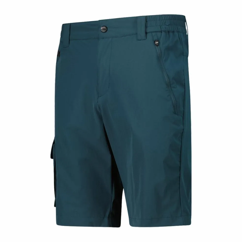 Bermuda stretch con tasconi laterali da uomo