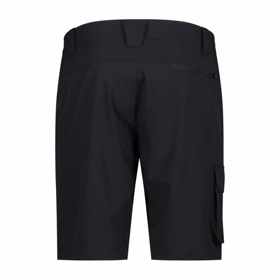 Bermuda stretch con tasconi laterali da uomo