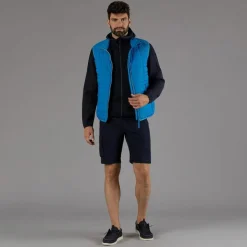 Bermuda stretch con tasconi laterali da uomo