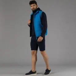 Bermuda stretch con tasconi laterali da uomo