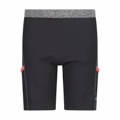 Bermuda trekking in poliestere leggero stretch da bambina