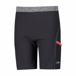 Bermuda trekking in poliestere leggero stretch da bambina
