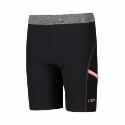 Bermuda trekking in poliestere leggero stretch da bambina