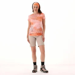 Bermuda trekking in poliestere traspirante da donna