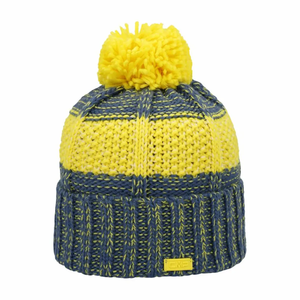 Berretto da bambino in maglia con interno in pile