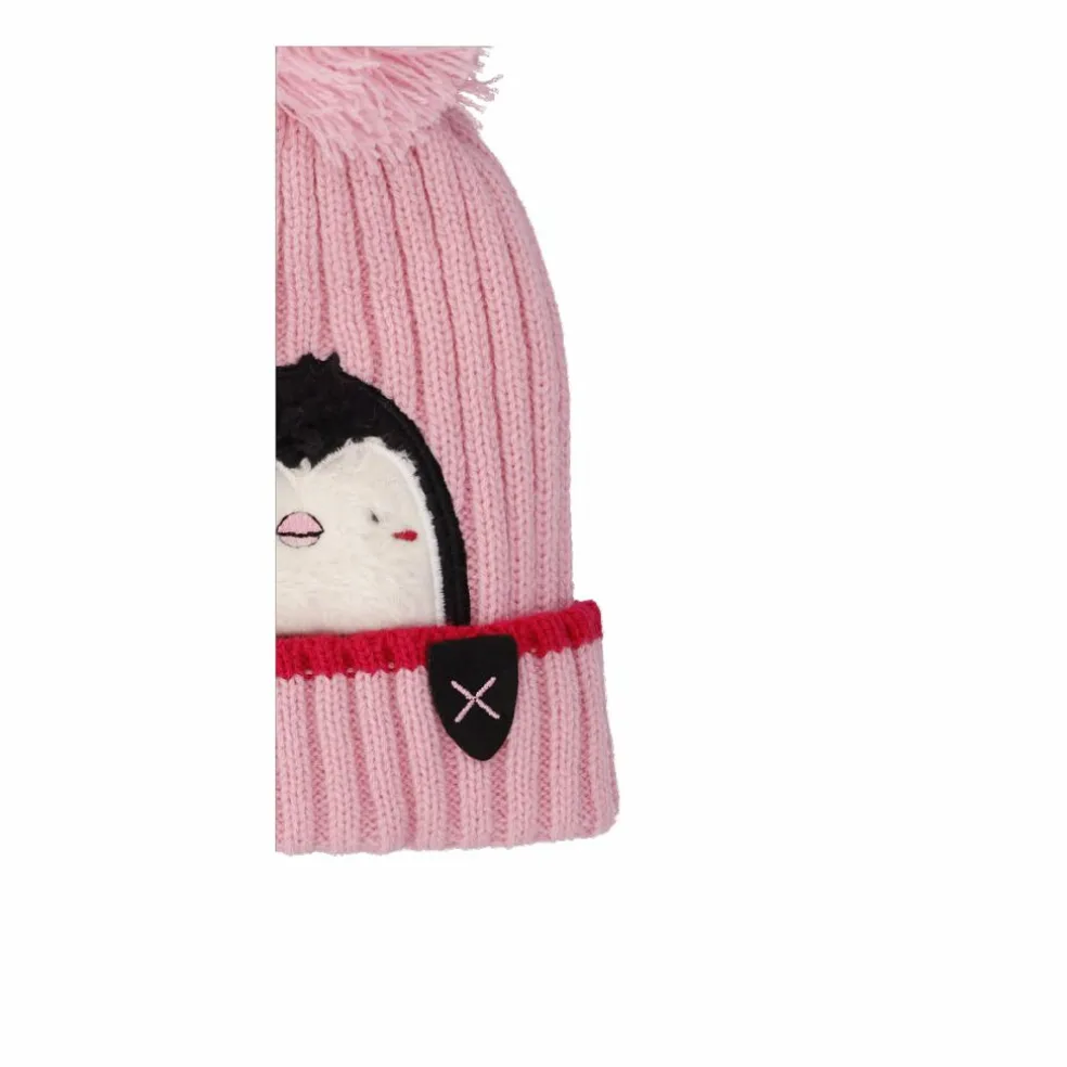 Berretto da bambino in maglia con interno in pile