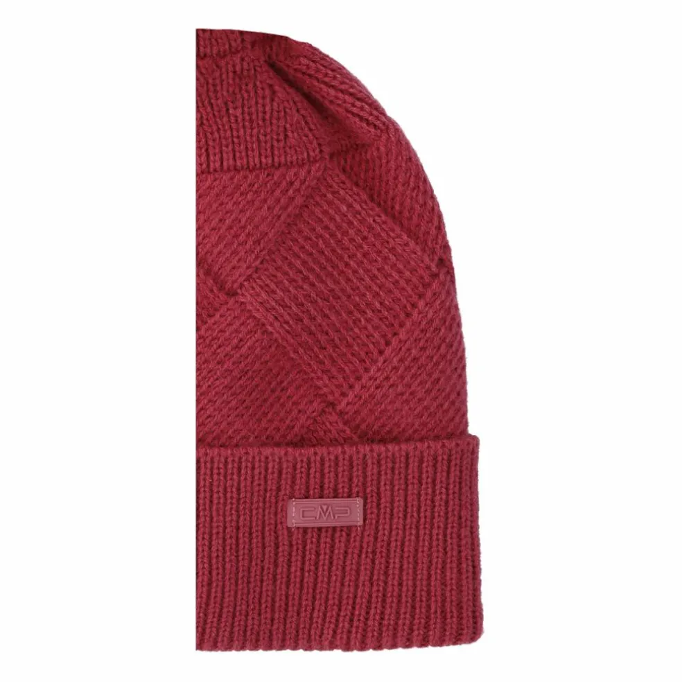 Berretto da donna in maglia con interno in pile