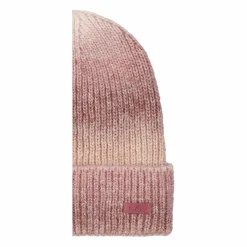 Berretto in maglia da donna con pon pon