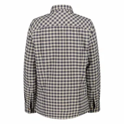 Camicia a manica lunga da donna in poliestere riciclato