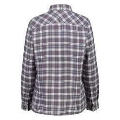 Camicia a manica lunga da donna in poliestere riciclato