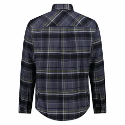 Camicia a manica lunga da uomo in poliestere riciclato