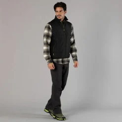 Camicia a manica lunga da uomo in poliestere riciclato