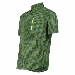 Camicia a maniche corte con taschino da Uomo