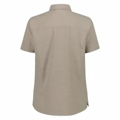 Camicia da donna a maniche corte in misto cotone
