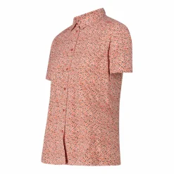 Camicia fantasia check maniche corte da donna