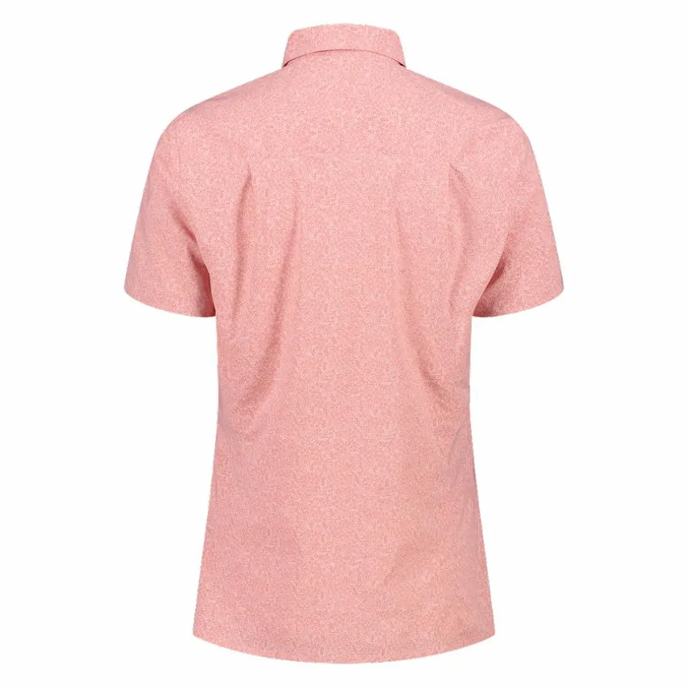 Camicia fantasia floreale maniche corte da donna