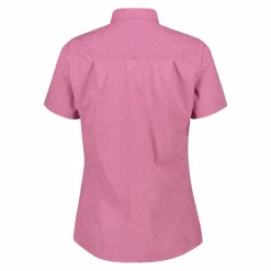 Camicia fantasia floreale maniche corte da donna