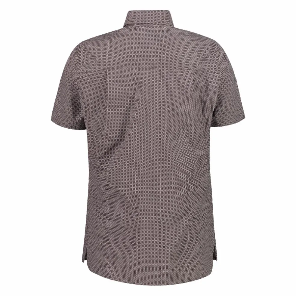 Camicia fantasia floreale maniche corte da donna