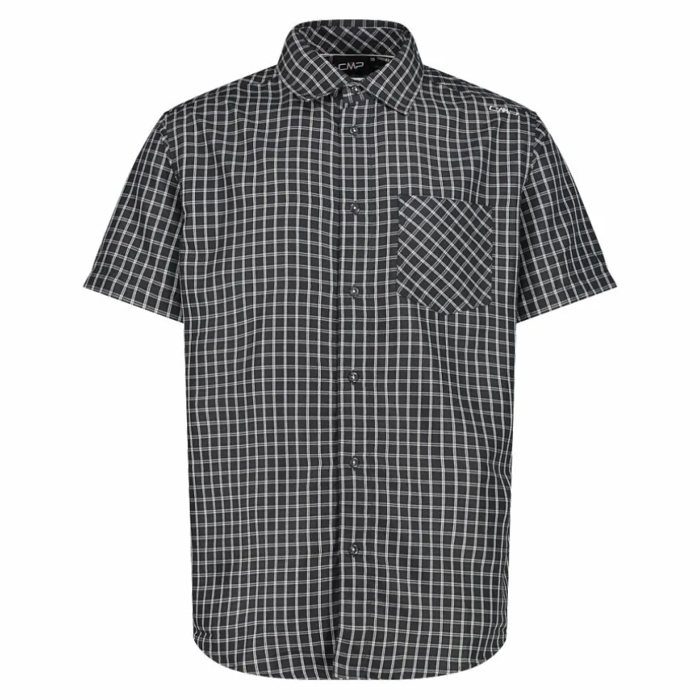 Camicia maniche corte check da uomo