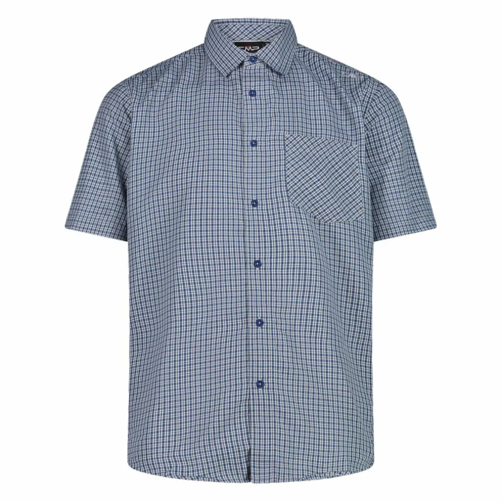 Camicia maniche corte check da uomo