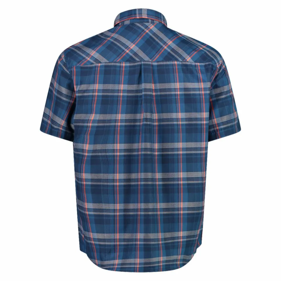 Camicia maniche corte check da uomo
