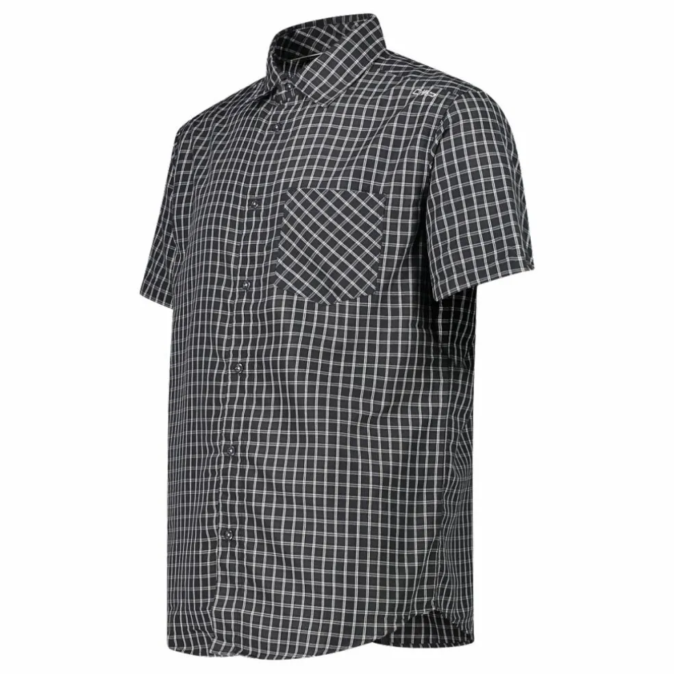 Camicia maniche corte check da uomo