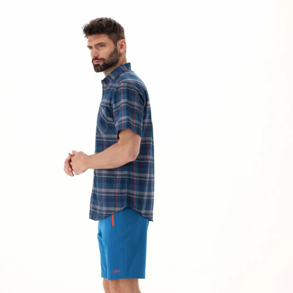 Camicia maniche corte check da uomo